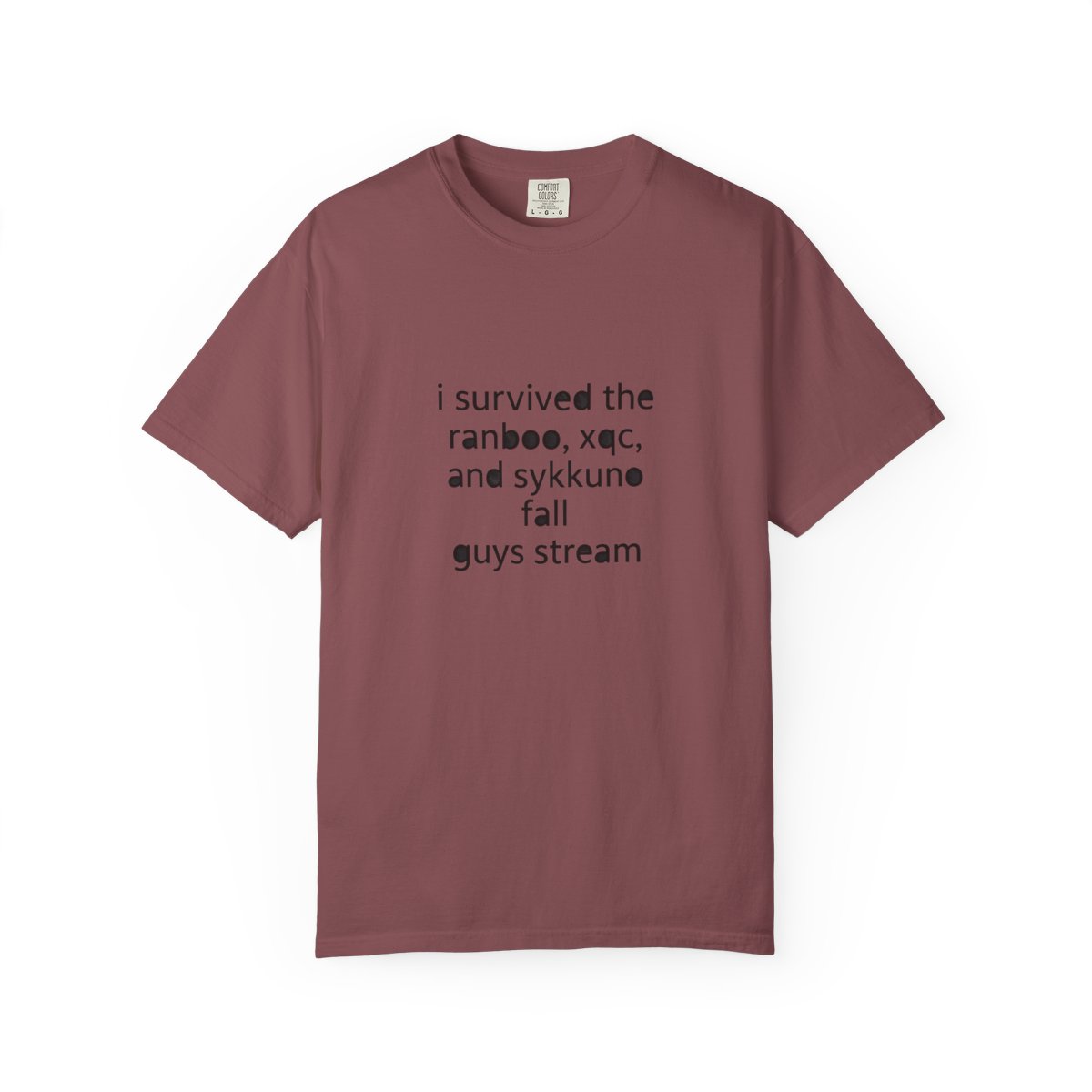 I Survived Ranboo xQc Sykkuno Fall Guys T-Shirt