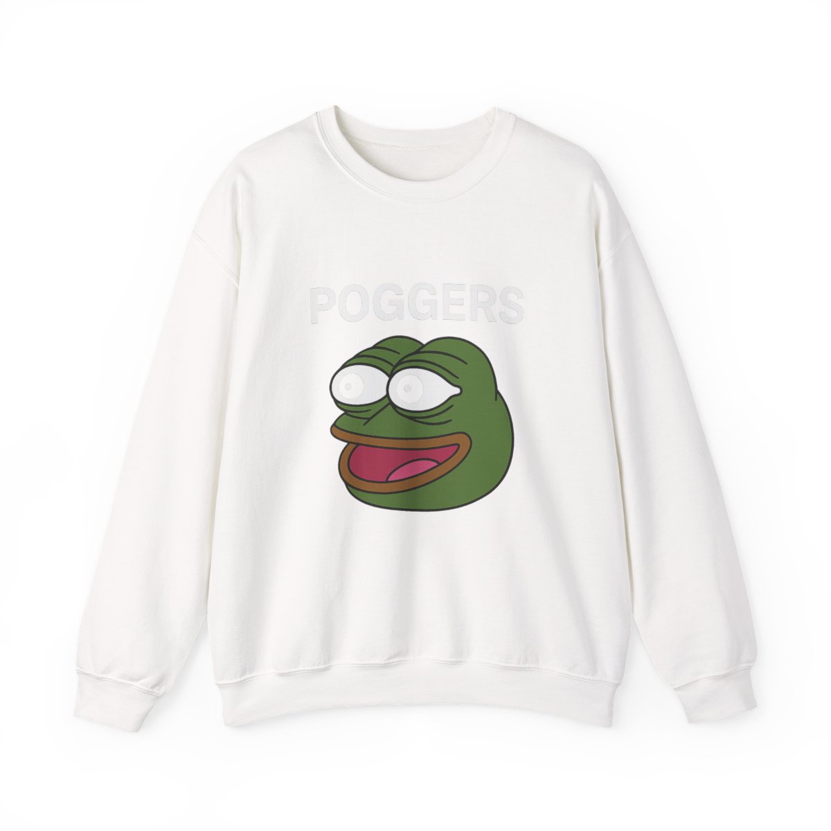 Poggers Emote Funny Gaming Sweatshirt