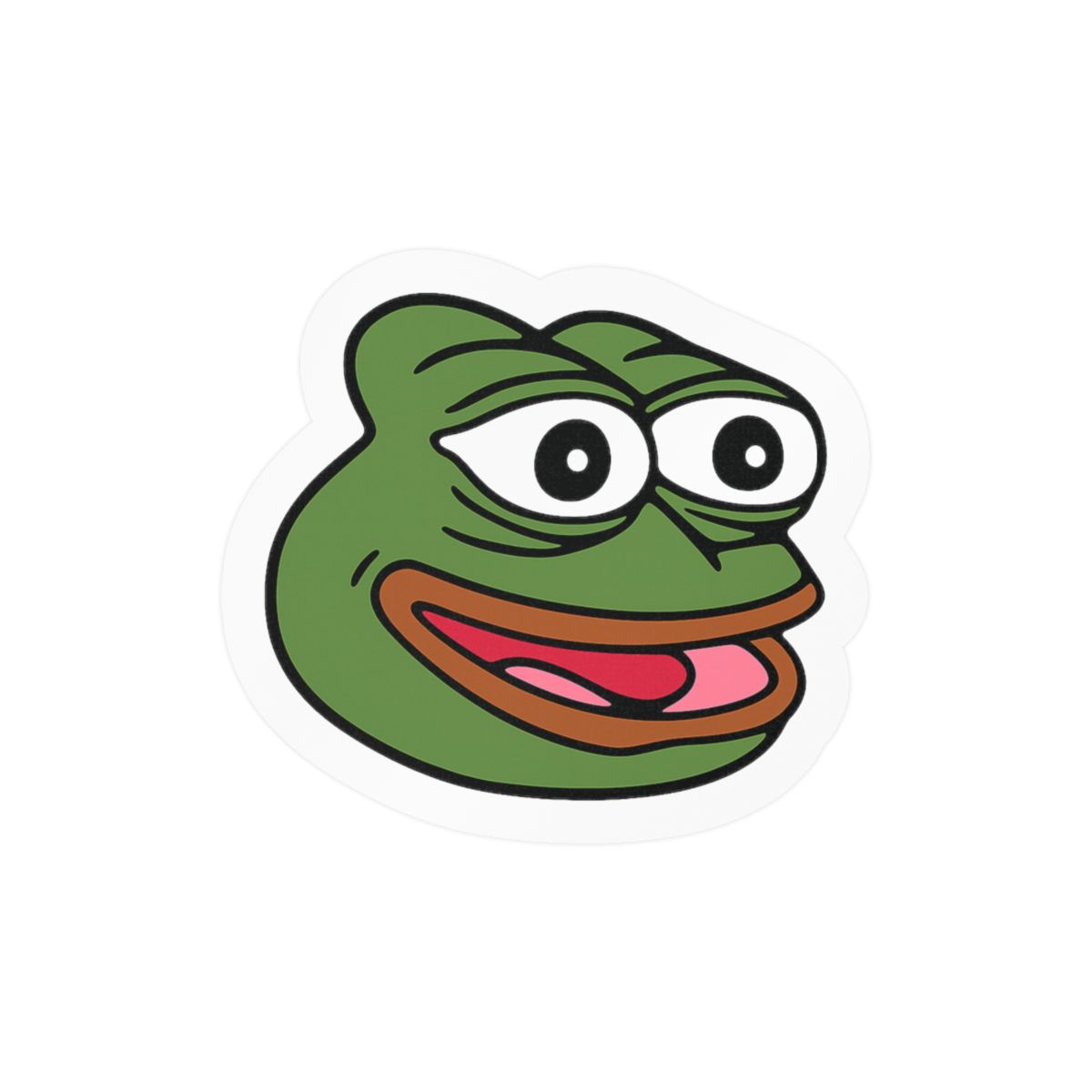 Pepega Meme Sticker | Funny Gaming Vinyl Decal