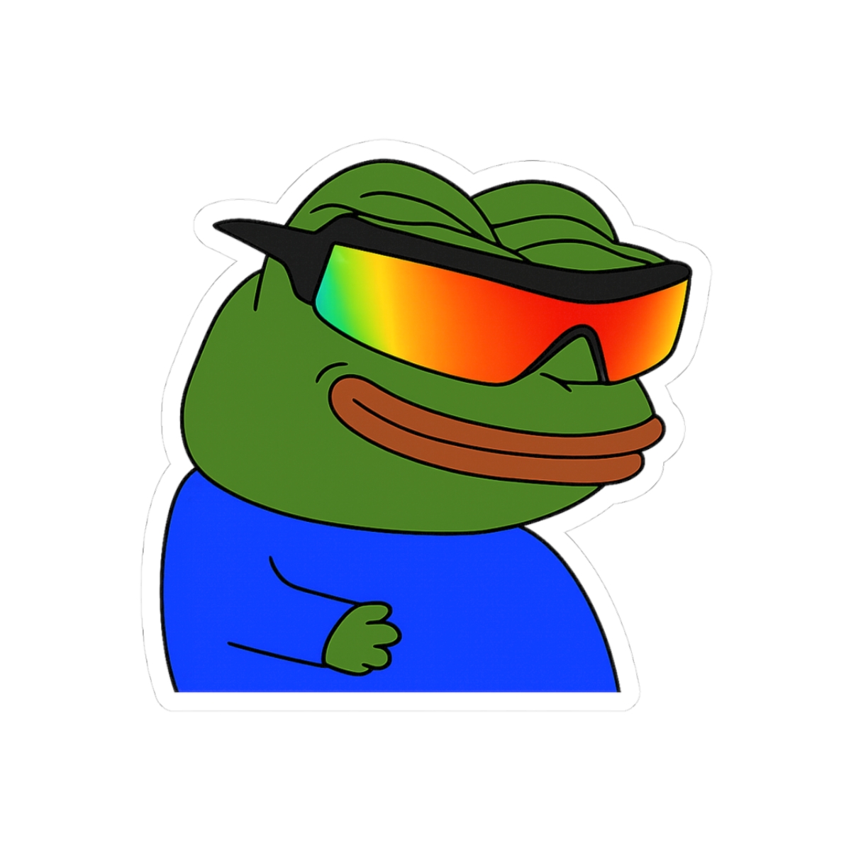Wicked BTTV Twitch Emote Gaming Sticker