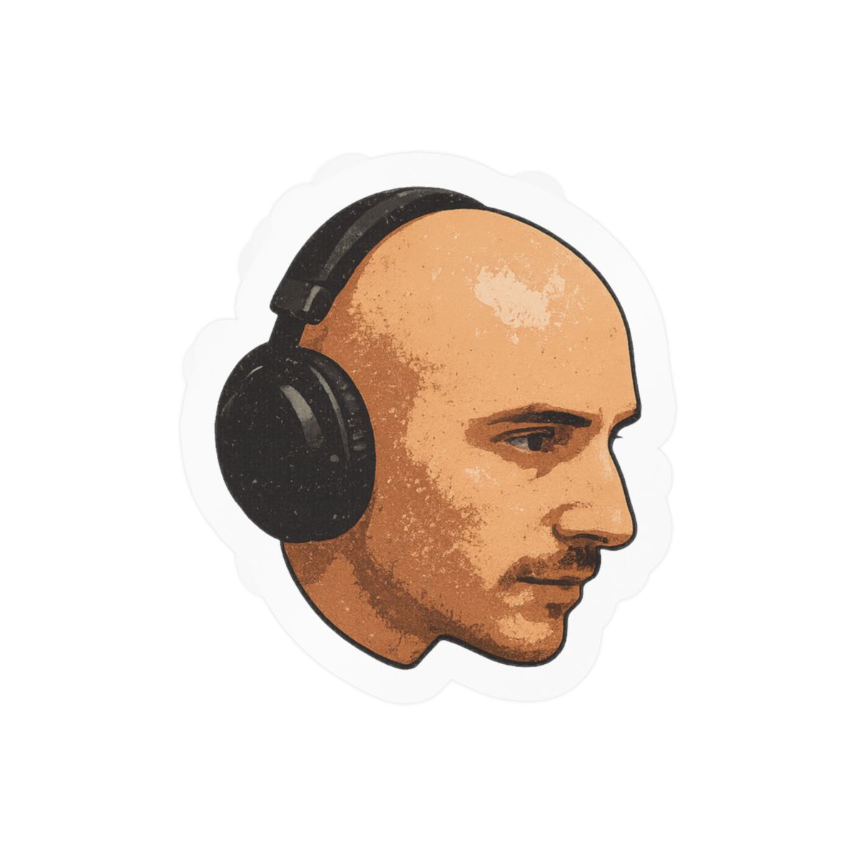 XQc Balding Funny Sticker | Bold Vinyl Decal