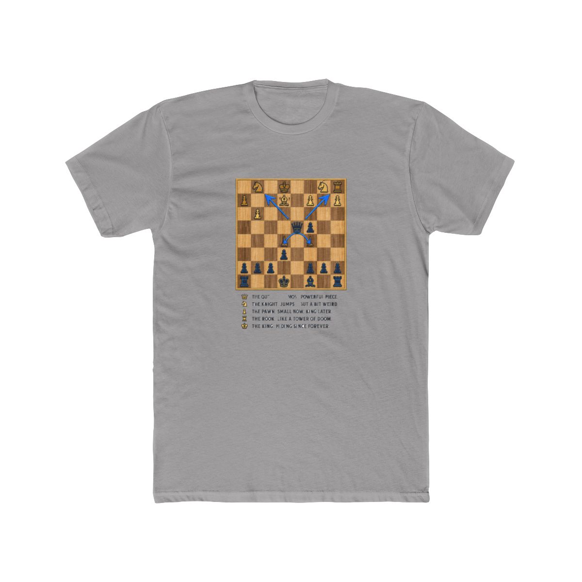 xQc Wooden Shield Chess Meme T Shirt