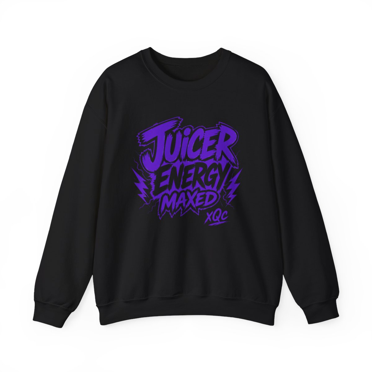 xQc "Juicer Energy Maxed" Crewneck